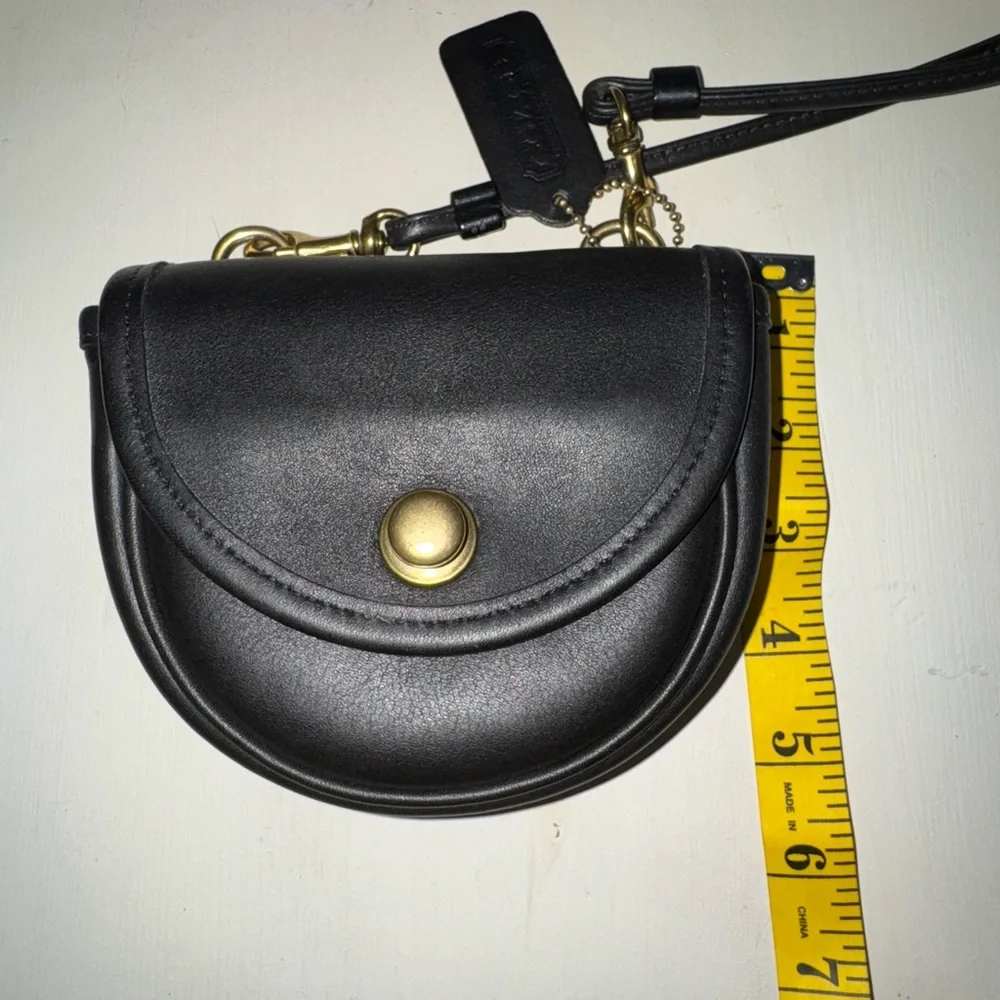 Vintage Coach Bundle- Black Mini Belt Bag 9826 & Wendie 9031 - Picture 9 of 16